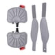 thumbnail image 4 of Par de pedales de bicicleta estática con correas ensanchadas para bicicletas estáticas en casa o Husillo de 05 pulgadas, 4 of 9