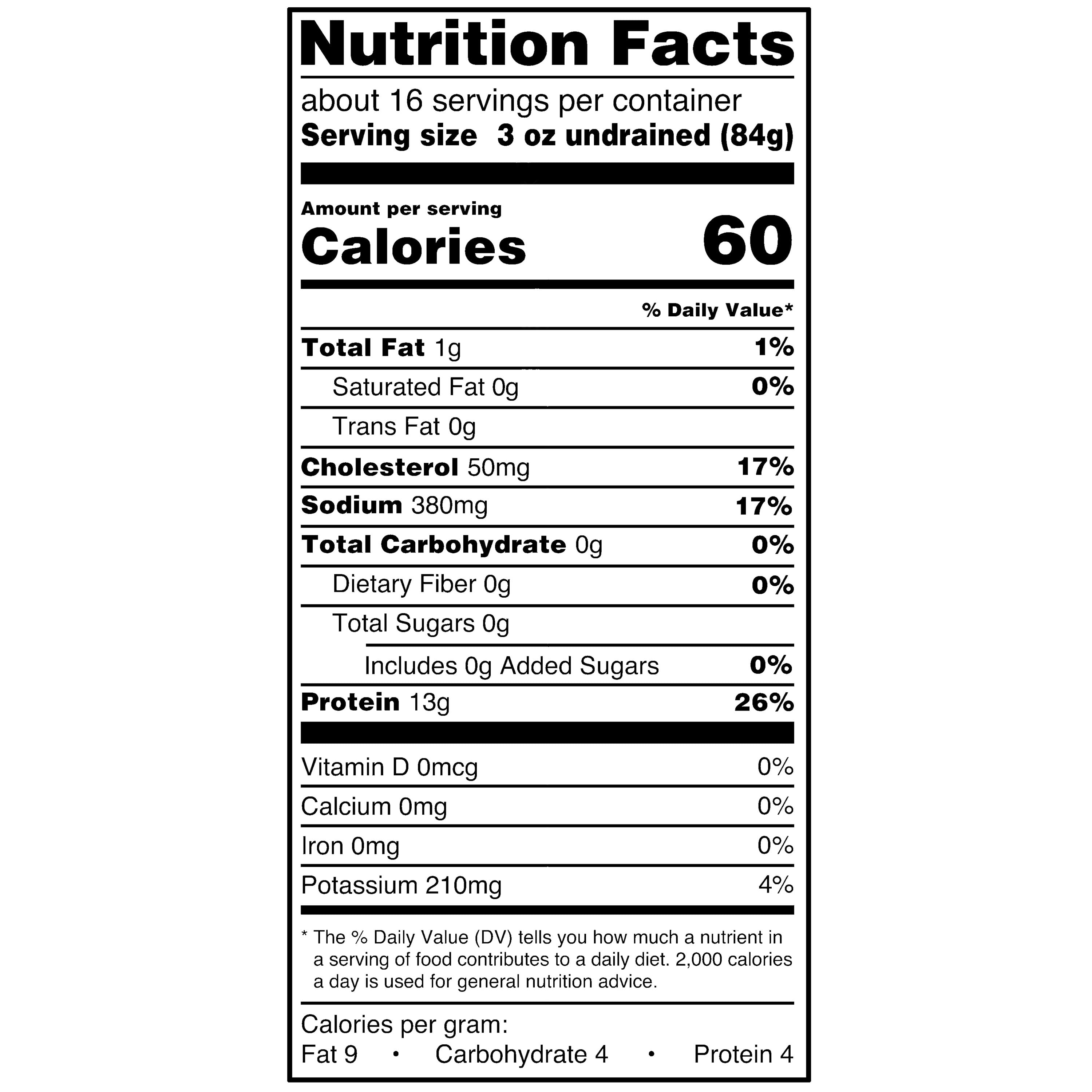 (6 pack) Great Value Chunk Chicken Breast, 12.5 oz Can (4 Pack)