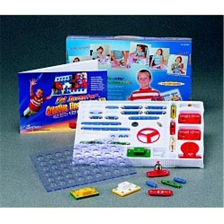 Kid Inventor K-120 Basic Electronics Kit - 120 (Best Electronic Kits For Kids)