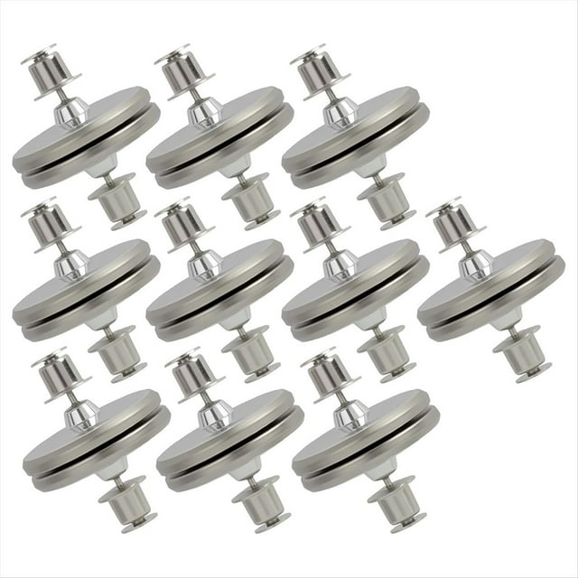 20 pares de clips magnéticos resistentes para cortinas. Autoadhesivos, sin taladro, universales para tipo de cortinas.