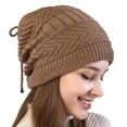 thumbnail image 6 of Travelwant Women Slouchy Beanie Hat Knit Long Baggy Slouch Skull Cap for Winter, 6 of 7