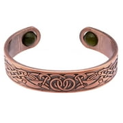 JC Walsh & Sons Ireland Viking Jewelry Bracelet with Marble Beads for Men and Women, St Patrick's Day Irish Accessories