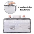 thumbnail image 3 of VOLKMI 3pcs Underbed Garment Storage Bags 75l Large Capacity Zipper Containers Organizer With Reinforced Handles, 3 of 8