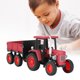 thumbnail image 1 of Vintage Tractor Toy 4 Wheel Trailer Model Vehicle Con Diseño Retro De Artesanía Fina Para Exhibición Y Juego De La Oficina En Casa, 1 of 7