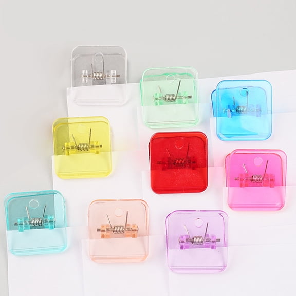 FRCOLOR 20pcs Cute Paper Clips Reusable File Clamps Photo Clamps Medium Binder Clips Small Paper Clips Large Office Supplies for Women