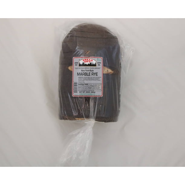 Bread City New York Style Marble Rye Bread