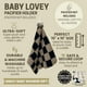 thumbnail image 3 of Manta de Apego Baby Lovey Leaps + Legends Suave de Peluche 25x25 cm Beige/Blanco, 3 of 9