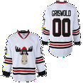 thumbnail image 2 of Clark Griswold  jersey X-Mas Christmas Vacation Movie Hockey Jersey vneck  long Sleeve sweatshirt men/women  sport pullover, 2 of 7