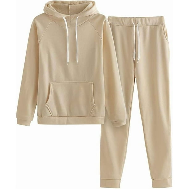 Conjuntos de moda para mujer, chándal de 2 piezas, jersey de manga larga y pantalones largos.