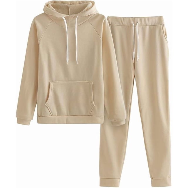 Conjuntos de moda para mujer, chándal de 2 piezas, jersey de manga larga y pantalones largos.