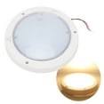 thumbnail image 3 of LED Panel Light With Switch Solar Energy System Bright 300lm Marine Lighting for RV Boat Ship Kitchen Cabinet 12V ABS Round Downlight, 3 of 7