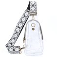 thumbnail image 1 of PVC Transparent Fanny Pack Clear Hip Bum Bag Ladies Handbag Purse (Pink), 1 of 10