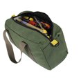 thumbnail image 2 of Bolsa de herramientas de boca ancha, bolso de lona resistente de alta capacidad, bolsa de herramientas multifunción portátil para almacenamiento de llaves, destornilladores, alicates, clavos, 2 of 5