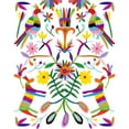 thumbnail image 2 of Wang, Melissa 26x32 White Modern Wood Framed Museum Art Print Titled - Modern Otomi I, 2 of 4