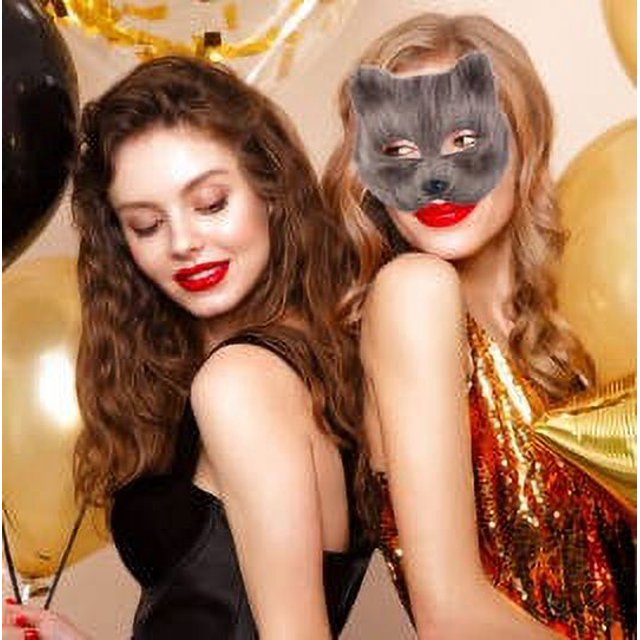 BKER 1pc Mysterious Animal M Ask For All Parties Carnival Fo X Ma Sks D Isguise Costumes Party Role Playing Props