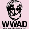 thumbnail image 2 of CafePress - WWAD Waht Would Aristotle Do? Infant Bodysuit - Baby Light Bodysuit, Size Newborn - 24 Months, 2 of 4