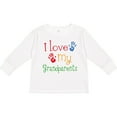 thumbnail image 3 of Inktastic I Love My Grandparents Boys or Girls Long Sleeve Toddler T-Shirt, 3 of 5