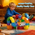 thumbnail image 2 of Electric Train Track Set, Building Toy Train Track, DIY Race Car Track, for Boys and Girls Aged 3 4 5 6 7 8 9 10 Years Old Birthday, 2 of 8