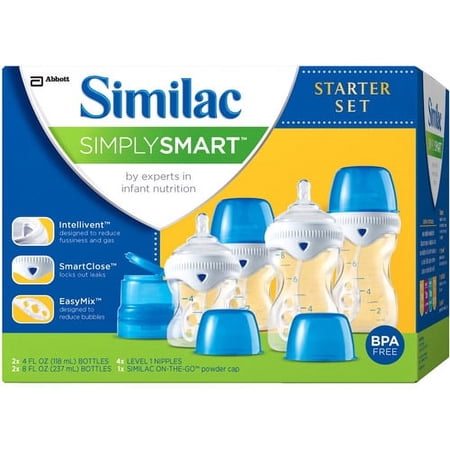 Similac - SimplySmart Starter Bottle Set, BPA-Free