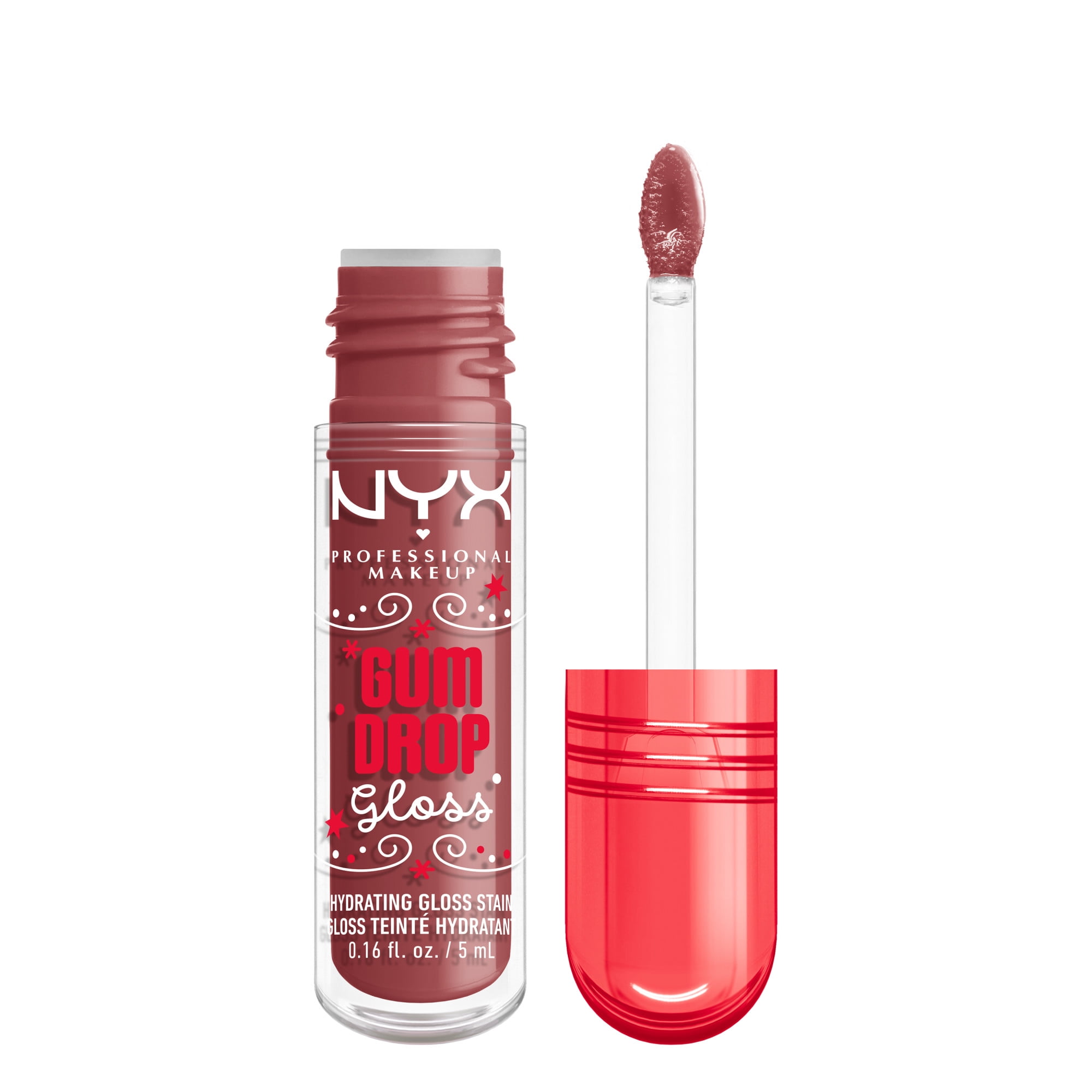 NYX Professional Makeup Holiday Gum Drop Lip Gloss Hydra Honey
