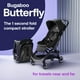 thumbnail image 2 of Bugaboo Butterfly - Cochecito ultracompacto plegable en 1 segundo - Ligero y compacto - Ideal para viajar - Negro medianoche, 2 of 5