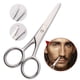 thumbnail image 2 of Beard Scissors - Stainless Steel Scissors For Beard And Mustache - Extremely Sharp - Hairdressing Scissors - Gifts For Men - Nose Hair Scissors - Eyeb, 2 of 4
