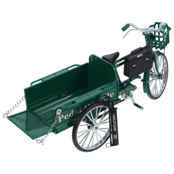 QUMIIRITY 1Jgo Adorno De Vintage Verde De Metal Para Decorar Espacios Y Escritorios