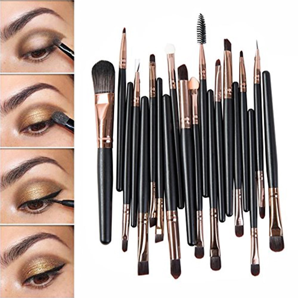 Makeup Brush Set, 20Pcs Professional Makeup Tools Premium Synthetic  Foundation Powder Blush Shadow Brushes Concealers Eye Cosmetics Make Up  Brushes Kit - Walmart.ca