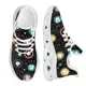 thumbnail image 1 of Zapatos planos con estampado de dibujos animados para mujer, zapatillas informales de malla transpirable,, 1 of 6