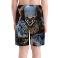 thumbnail image 3 of Pennywise Boy'S Swim Trunks Quick Dry Board Shorts Kids Beach Swim Shorts Bathing Suits Swimsuit, 3 of 8
