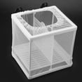 thumbnail image 2 of Caja de Malla de Aislamiento, Dise?o de Ventosa Incubadora de cría de Peces Red Colgante Criadero Caja de Aislamiento Acuario Accesorio Amonsee No, 2 of 6