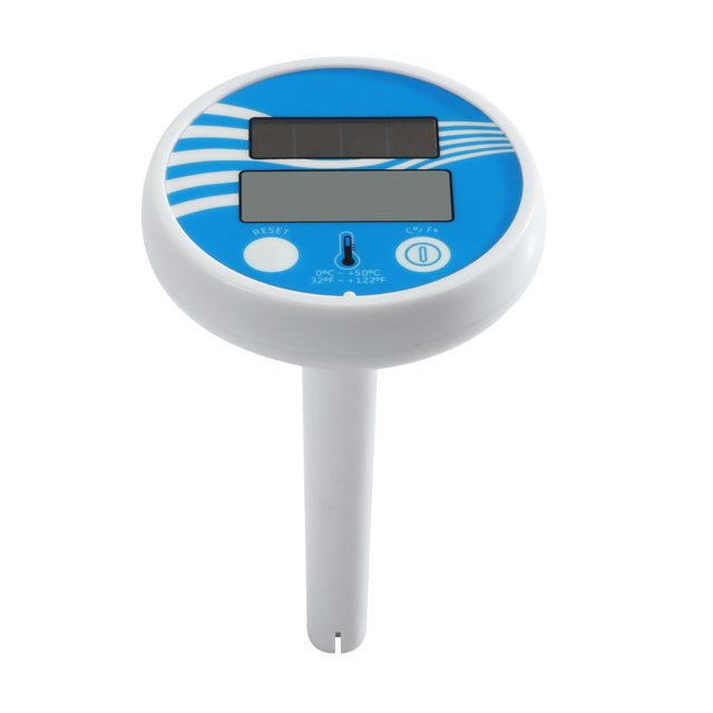 Termómetro digital con energía solar Herramienta precisa de medición de temperatura del agua