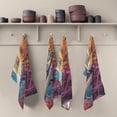 thumbnail image 5 of SKYSONIC Beautiful Dragon Kitchen Towels, 18 x 28 Inch Super Soft and Absorbent Dish Cloths for Washing Dishes, 4 PCS Reusable Multi-Purpose Microfiber Hand Towels for Kitchen, 5 of 7