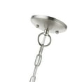 thumbnail image 4 of 40913-91 Livex Lighting Arabella - 3 Light Globe Convertible Mini Chandelier In Shabby Chic Style-15.5 Inches Tall and 12 Inches Wide-Brushed Nickel, 4 of 13