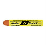 DBStar Markal B Paintstik Solid Paint Ambient Surface Marker (Pack of 12) (Orange)