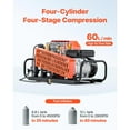 thumbnail image 4 of KFFKFF High-Pressure PCP Air Compressor, 4500PSI/30Mpa, Four-Cylinder Pump with Auto Stop and Fan Cooling for Scuba Tanks, Paintball, and Firefighting Applications, 4 of 9