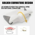 thumbnail image 5 of Pillow for snoring relief and sleep apnea,Ergonomic Contour Support Pillows, Air Way Cervical Pillow for Sleep Apnea, for Side Sleepers, Back Sleepers, 5 of 8
