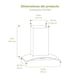 thumbnail image 3 of Combo Parrilla a Gas AVERA 6 Quemadores AI6 Campana de Pared 90 cm CEV90, 3 of 5