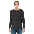 thumbnail image 1 of Bella + Canvas Men's Jersey Long-Sleeve Henley - 3150, 1 of 4
