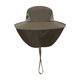 thumbnail image 1 of Sombrero de tapa ancha de ancha adultos portátiles portátiles hombres mujeres sombrero Verde, 1 of 8