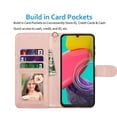 thumbnail image 2 of Galaxy A54 5G Case, Samsung Galaxy A54 5G Wallet Case, Galaxy A54 5G Leather Case, Tekcoo PU Leather Folio Flip Cover Magnetic Closure TPU Shockproof Protective Case Kickstand Strap -Rose Gold, 2 of 11