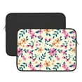 thumbnail image 3 of Bingfone Cute Flower Laptop Sleeve Case 15 Inch, 360° Protective Computer Carrying Bag, 3 of 9