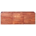 thumbnail image 2 of Canddidliike 59" x 20" x 20" Outdoor Acacia Wood Elevated Planter Garden Box, Raised Garden Bed for Vegetable, 2 of 6