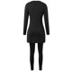 thumbnail image 5 of MKLEKYY Trajes De Baño Completo Mujer Women Oversized Swimsuit Conservative Swimsuit Long Sleeve Trousers Swim Cap Three Piece Swimsuit, 5 of 6