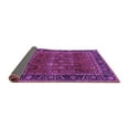 thumbnail image 2 of Ahgly Company Indoor Round Persian Purple Traditional Area Rugs, 4' Round, 2 of 4