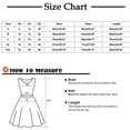 thumbnail image 5 of Jophufed Women Casual V-Neck Short Sleeve Bandage Pocket Stripe Printing Loose Tank Petite Sundresses Sling Dress, 5 of 5