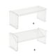 thumbnail image 5 of Estante de almacenamiento apilable transparente Inteprter para escritorio, 5 of 6
