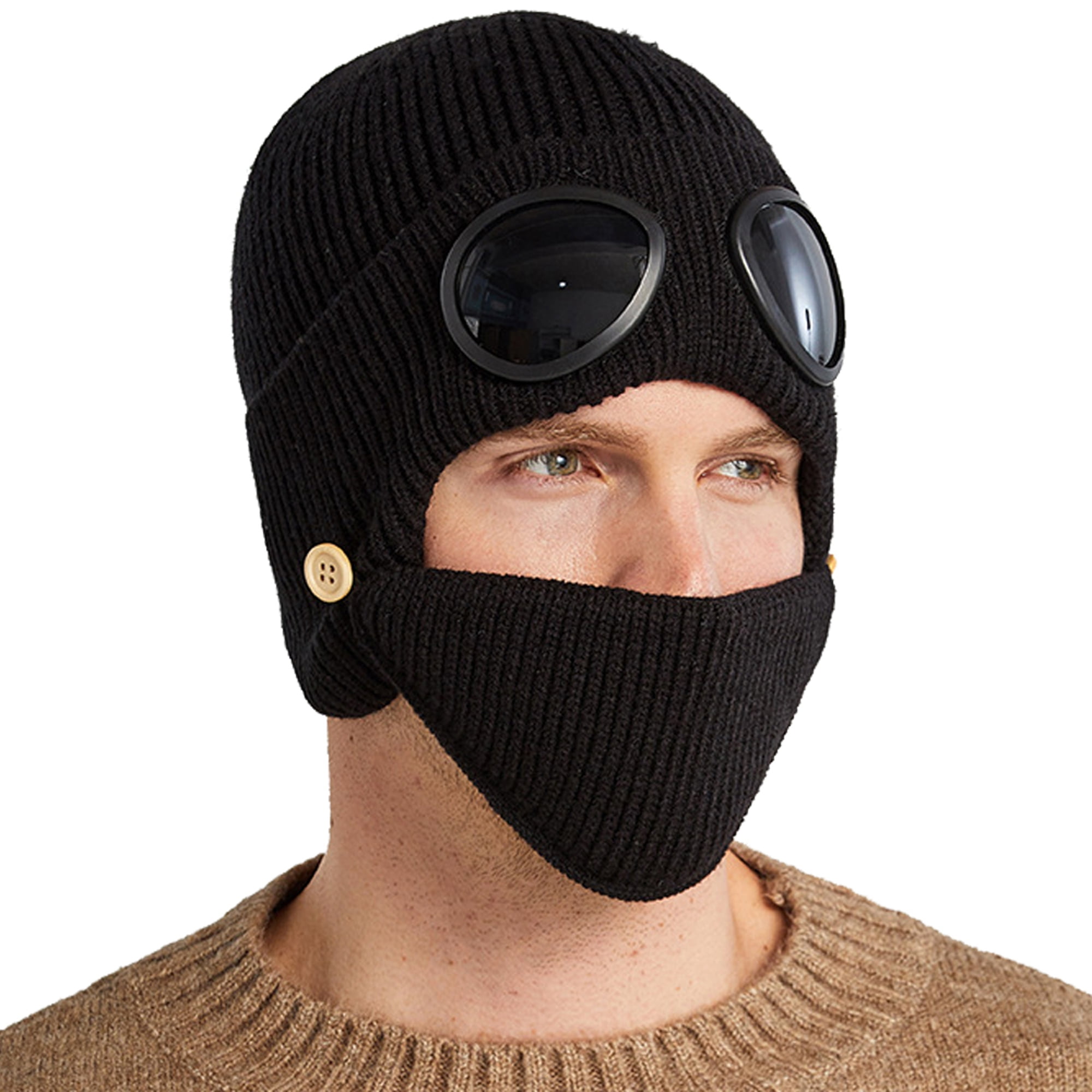 Mens Womens Winter Warmer Fleece Beanie 