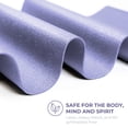 thumbnail image 2 of Sunshine Yoga Voyage Yoga Mat, Studio and Gym Bulk Yoga Mats, Durable, Anti-Tear, 72" x 24" x 5mm, 4 Pack, Peri Purple, 2 of 7