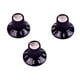 thumbnail image 2 of 3pcs Perillas de Amplificador de Bajo de Guitarra Perillas de Control de de Perillas de Control de Amplificador, 2 of 6